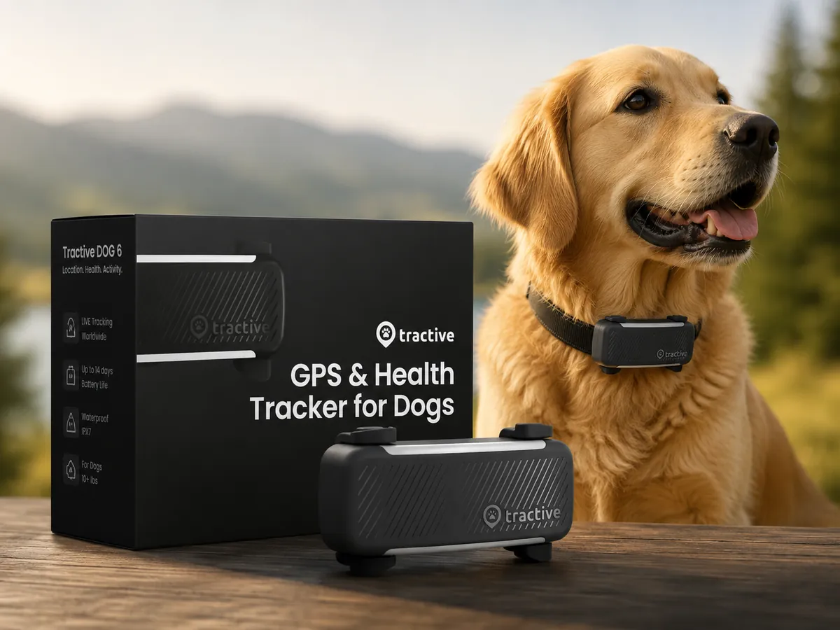 Tractive DOG 6 GPS dog tracker